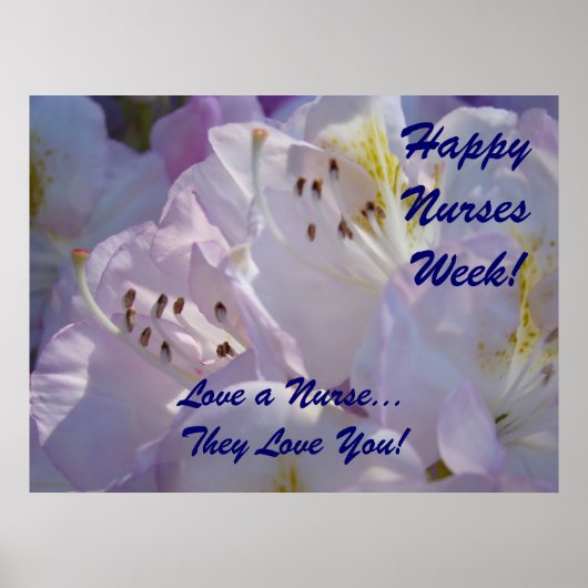 Happy Nurses Week! Poster Liebe ein Krankenpfleger (Vorne)