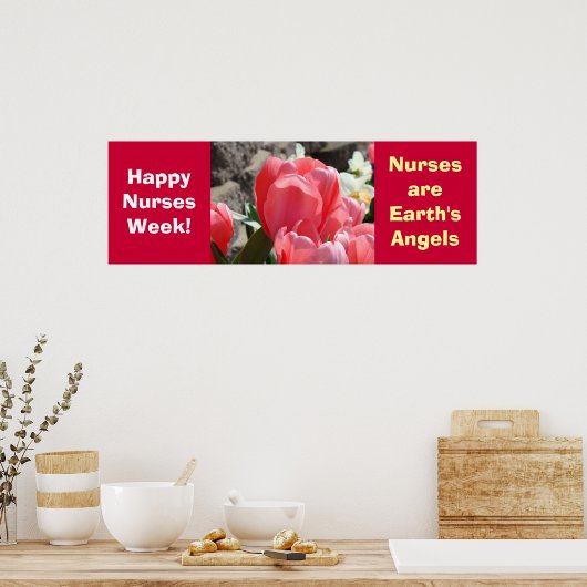 Happy Nurses Week! Poster Persönliche Engel (Küche)