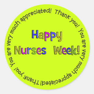 Happy Nurses Week Stickers