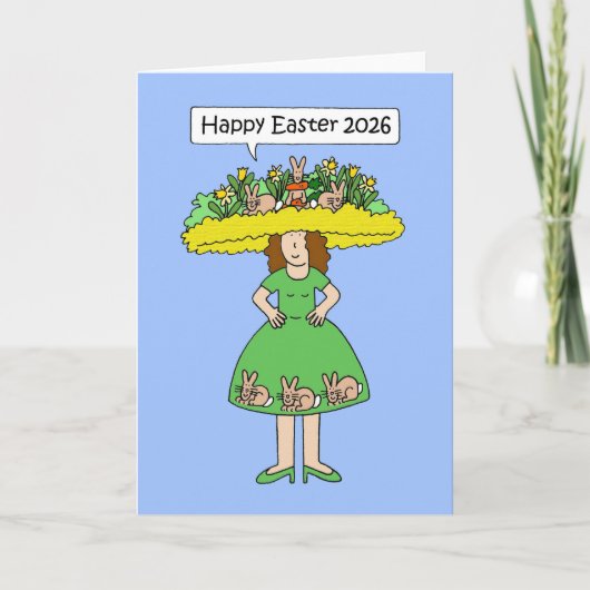 Happy Oaster 2026 Card Karte (Vorderseite)