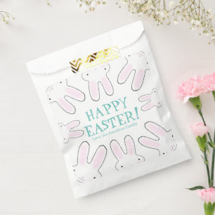 Happy Oaster aquamarine niedliche Bundnies Spaß Geschenktütchen