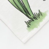 Happy Oaster Art Fleecedecke (Ecke)