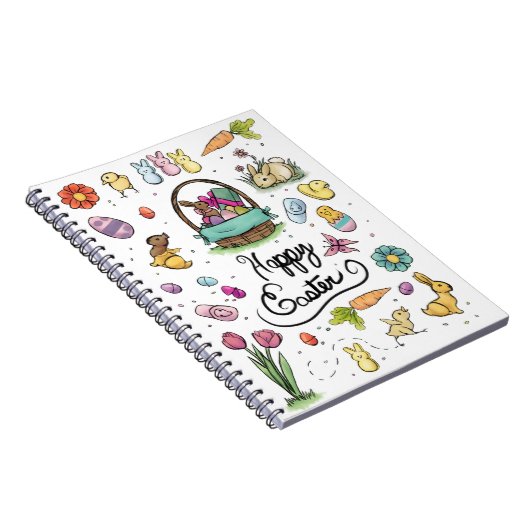 Happy Oaster Art Notizblock (Rechte Seite)