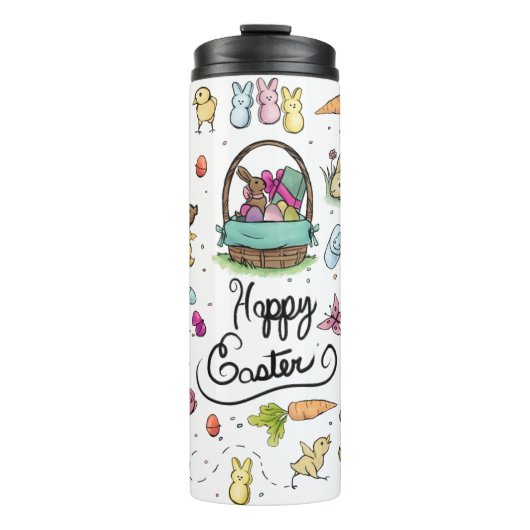 Happy Oaster Art Thermosbecher (Vorderseite)