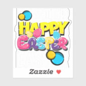 Happy Oaster Aufkleber (Blatt)