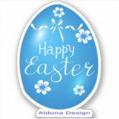 Happy Oaster Aufkleber (Vorderseite)