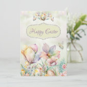 Happy Oaster Ausgereifte Karte (Stehend Vorderseite)