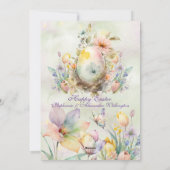 Happy Oaster Ausgereifte Karte (Rückseite)