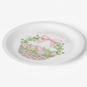 Happy Oaster Basket Pappteller (Schrägansicht)