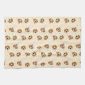 Happy Oaster Beagle Hunde Geschirrtuch (Horizontal)