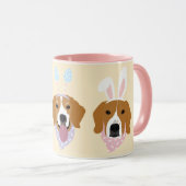 Happy Oaster Beagle Hunde Tasse (VorderseiteRechts)