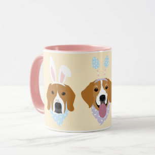 Happy Oaster Beagle Hunde Tasse