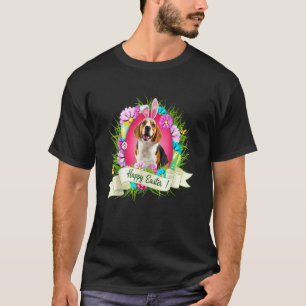 Happy Oaster Beagle Tragen Bunny Oar Eggs Cool T-Shirt