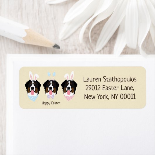 Happy Oaster Bernese Mountain Hunde (Insitu)