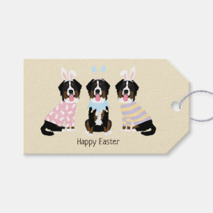 Happy Oaster Bernese Mountain Hunde Geschenkanhänger