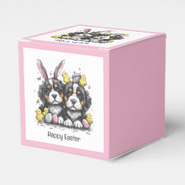 Happy Oaster Bernese Mountain Hunde Geschenkschachtel