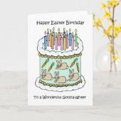 Happy Oaster Birthday Godtoy Karte (Gelbe Blume)