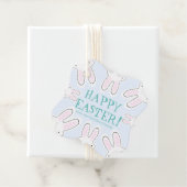 Happy Oaster blassblau niedliche Peeking Bands Cus Geschenkanhänger (Beispiel)