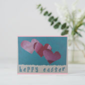 Happy Oaster | Blue Beach Song™ Postkarte (Stehend Vorderseite)