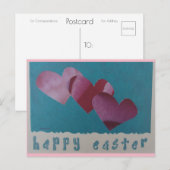 Happy Oaster | Blue Beach Song™ Postkarte (Vorne/Hinten)