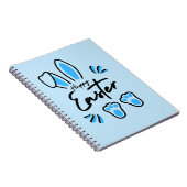 Happy Oaster Blue Notizblock (Rechte Seite)