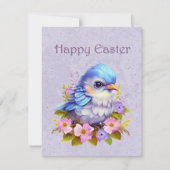 Happy Oaster Bluebird Feiertagskarte (Vorderseite)