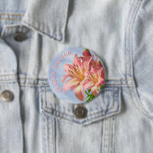 Happy Oaster - Blumenfotografie Pink Osterlilie Button (Beispiel)