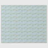 Happy Oaster Blumenvögel Geschenkpapier (Flach)