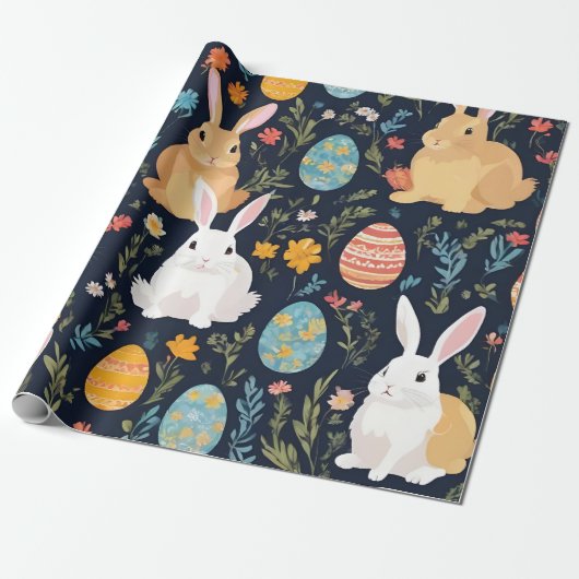 Happy Oaster Boho Bunny Collection Geschenkpapier (Ungerollt)