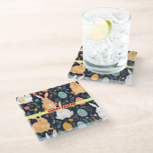 Happy Oaster Boho Bunny Collection Glasuntersetzer (Schrägansicht)