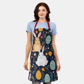 Happy Oaster Boho Bunny Collection Schürze (Getragen)