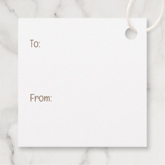 Happy Oaster Boxer Hunde Geschenkanhänger (Rückseite)