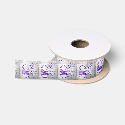 Happy Oaster Brick Wall Satinband (Spule)