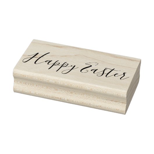 Happy Oaster - Briefmarke aus Holzkautschuk Gummistempel (Stempel)