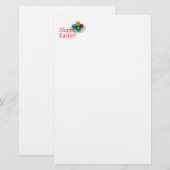 Happy Oaster Briefpapier (Vorne/Hinten)
