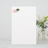 Happy Oaster Briefpapier (Stehend Vorderseite)