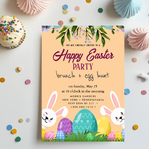 Happy Oaster Brunch and Egg Hunt Einladung