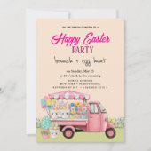 Happy Oaster Brunch and Egg Hunt Einladung (Vorderseite)