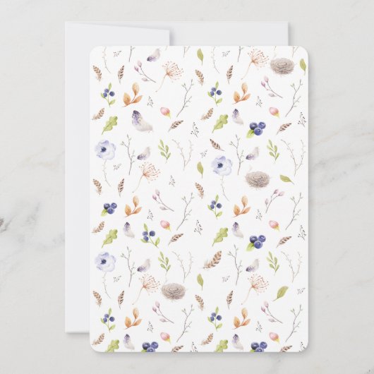 Happy Oaster Brunch Einladung (Rückseite)