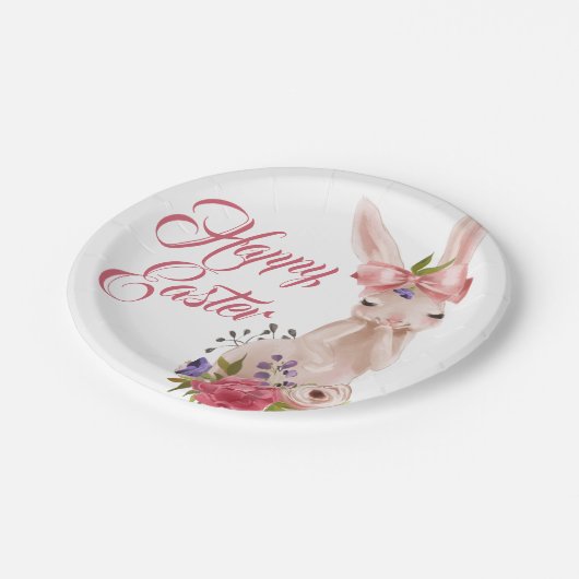 Happy Oaster Brunch Pappteller (Schrägansicht)