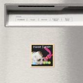 Happy Oaster Bulldog Magnet (In Situ (Geschirrspüler))
