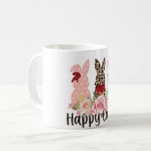 Happy Oaster Bunnies Kaffeetasse (Vorderseite Links)