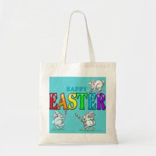 Happy Oaster Bunnies Tragetasche