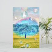 Happy Oaster Bunny (Stehend Vorderseite)