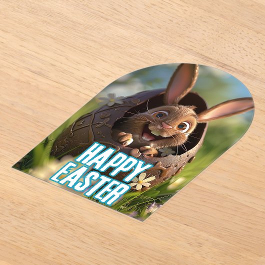 Happy Oaster Bunny Acryleinladungen (Ablage )