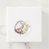 Happy Oaster Bunny and Basket of Eggs Geschenkanhänger (Beispiel)