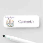 Happy Oaster Bunny Basket Thunder_Cove Namensschild (Beispiel)
