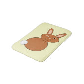 Happy Oaster Bunny Bath Mat Badematte (Schrägansicht)