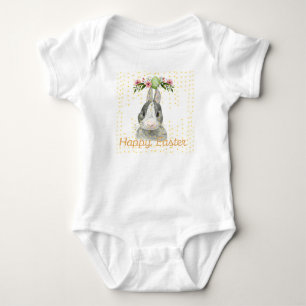 Happy Oaster, Bunny Bodysuit Baby Strampler