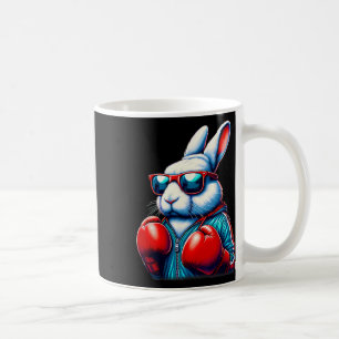Happy Oaster Bunny Boxing Rabbit Männer Frauen Kin Kaffeetasse